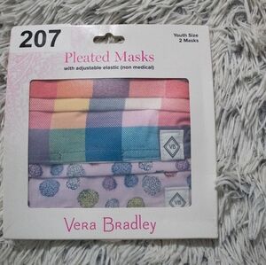 Vera Bradley Youth Pleated Masks